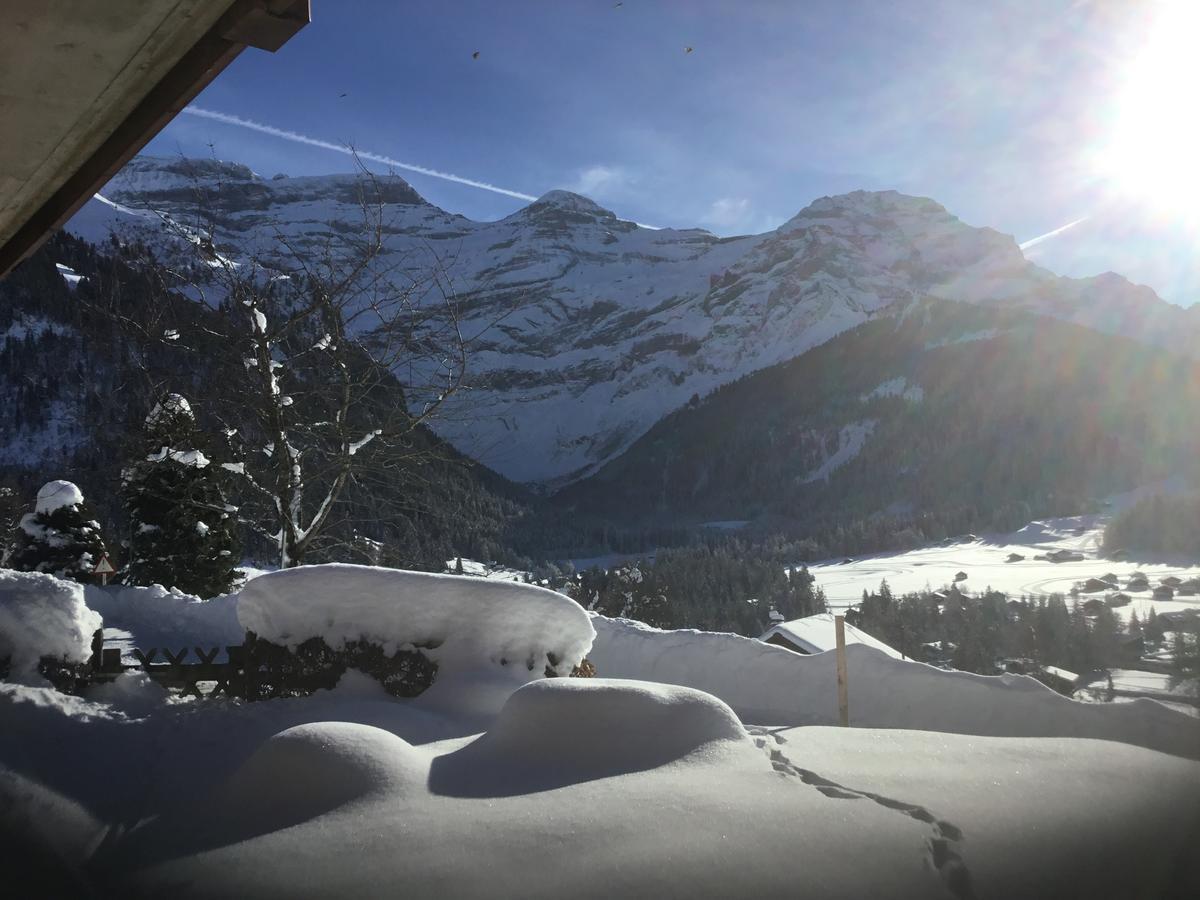 Le Sapin Lägenhet Les Diablerets Exteriör bild